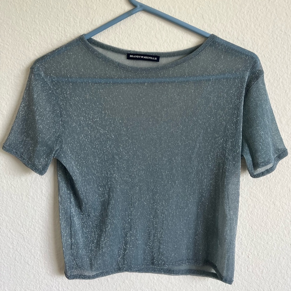 Brandy Melville sheer top